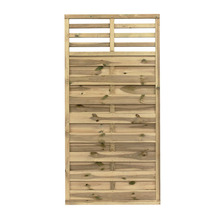 Nordic Fence hegn imprægneret 90 x 180 cm